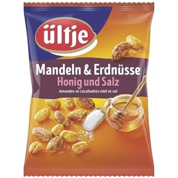 ültje Mandeles un zemesrieksti, medus un sāls 200 