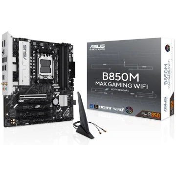 Mainboard, ASUS, AMD B850, SAM5, Micro-ATX, Memory