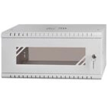 Komutācijas sienas skapis 19"- 4U - 450mm PELĒKS