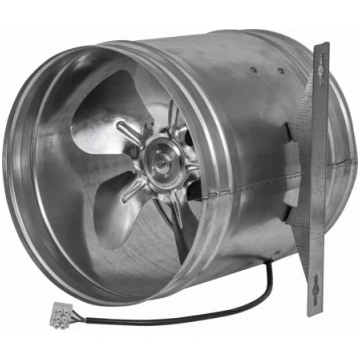 Kanāla zemspiediena ventilators, Ø160mm, metāla EU