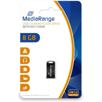MEMORY DRIVE FLASH USB2 8GB/MR920 MEDIARANGE