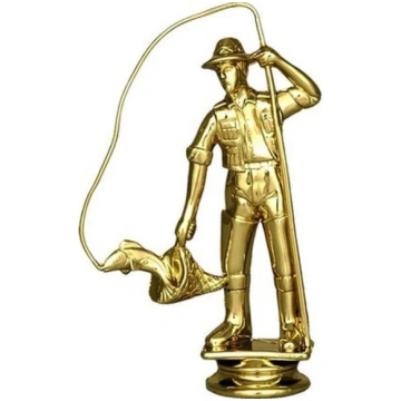 Plastic figure of a fisherman F192/G Tryumf