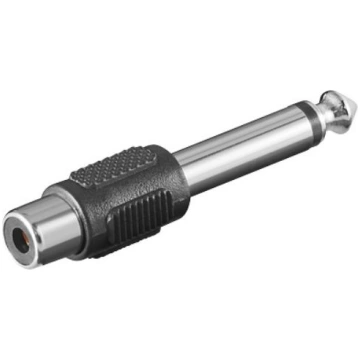 Adapteris Av Microconnect Jack 6.3mm - Rca (cinch)
