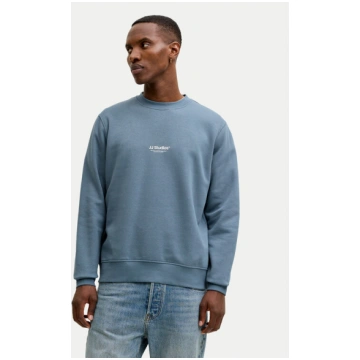 Jack & Jones Džemperis ar kapuci Soho 12278791 Zil