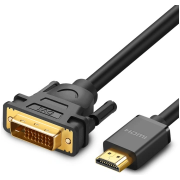 Ugreen bi-directional cable HDMI - DVI 2m black (H