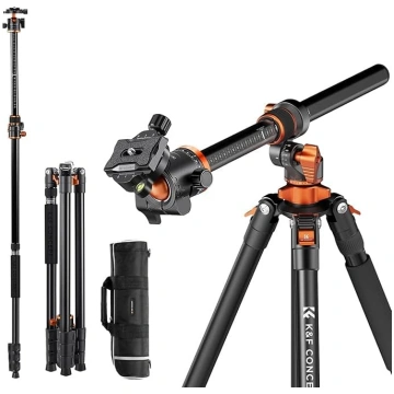 K&F CONCEPT statīvs kamerai, 230 cm profesionāls k