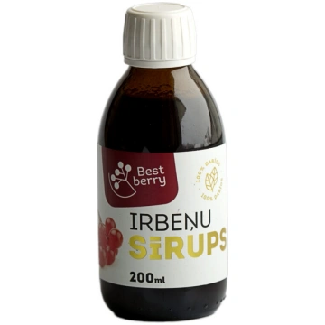Irbeņu ogu sīrups 200 ml