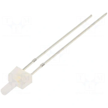 LED | white warm | 2mm | 500÷750mcd | 90° | Front: