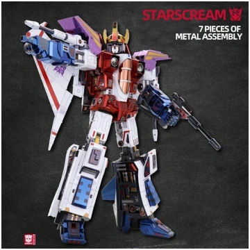 YOLOPARK Transformers Starscream Kronēšanas Režīms