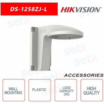 DS-1258ZJ-L - Plastic Dome Camera Wall Mount Brack