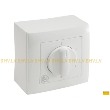 3-ātrumu slēdzis/regulātors S&P Inter 4P 540164060