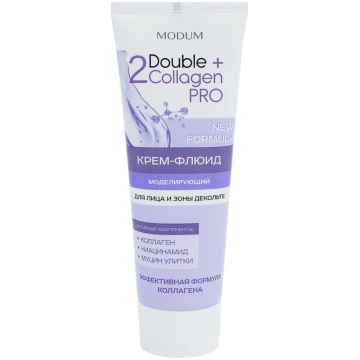 DOUBLE COLLAGEN PRO Krēms-fluīds sejai un dekoltē 