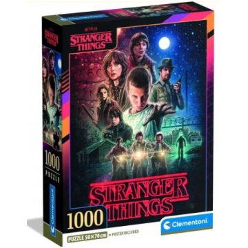 Clementoni Puzzle Compact Stranger Things 1000 (39