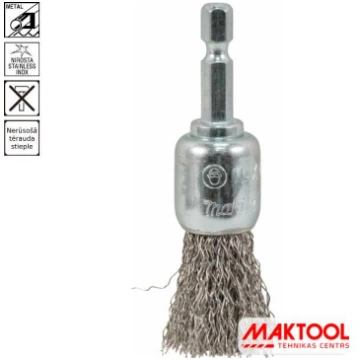 Gala metāla suka 19mm ar 1/4'' seškanšu 