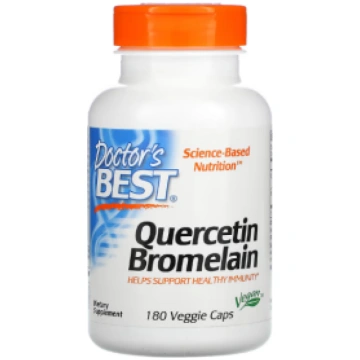 Quercetin Bromelain Doctor"s Best 180 vcaps