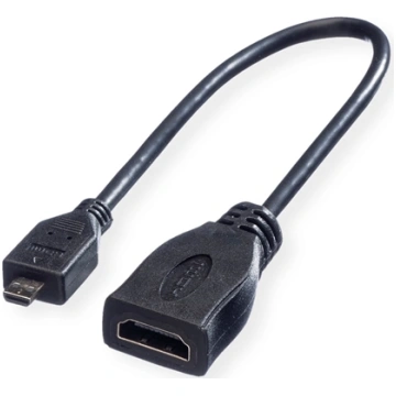 Roline HDMI High Speed Cable + Ethernet, A - D, F/