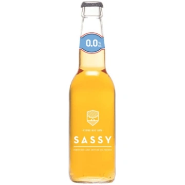 Bezalkoholiskais sidrs SASSY, 0,00 %