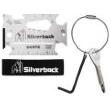 HARDWARE SKATE SILVERBACK SKATE CARD TOOL & WALLET