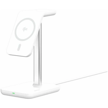 eSTUFF wireless charging stand - 3-in-1, Qi2, magn