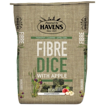Havens Fibre Dice (timotiņš+lucerna+ābols) 17,5kg
