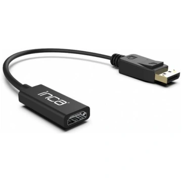 Inca DisplayPort to HDMI 1.4 Adapter, 4K-UHD, Blac