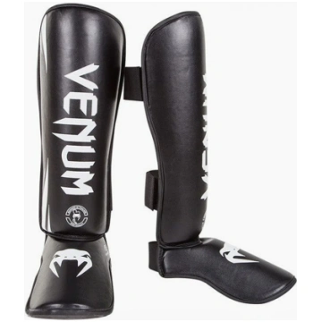 Shinguards Venum Challenger Black White