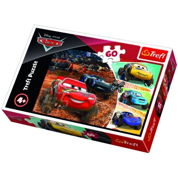 Puzle Trefl Disney Cars 3 McQueen 17327, 32 cm x 2