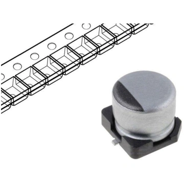 Capacitor: electrolytic; low ESR; SMD; 22uF; 35VDC