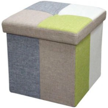 Fily pufs 38cm green / bruns