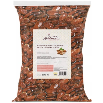 Saldās mizotās mandeles Dolcincasa, 500g
