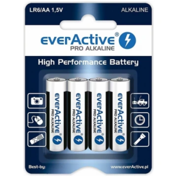 LR64BLPA Rechargeable Pro Alkaline LR6/AA 1.5V 4pc