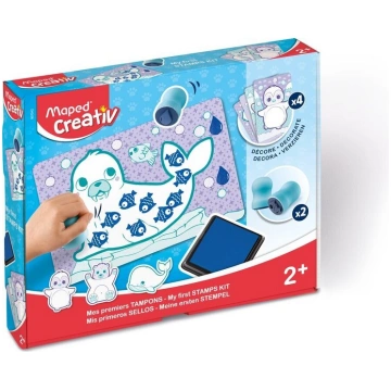 MAPED Creativ 2 zīmogu komplekts ar spilventiņu 2+