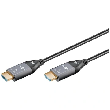 goobay optiskais hibrīda HDMI kabelis 50 m - īpaši