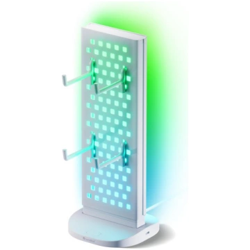 Nanoleaf Pegboard Desk Dock, White