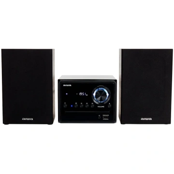 AIWA mikro mūzikas sistēma ar Bluetooth, melna MSB