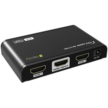 Techly 104837 Rozdzielacz Splitter HDMI 2.0 1x2 4K