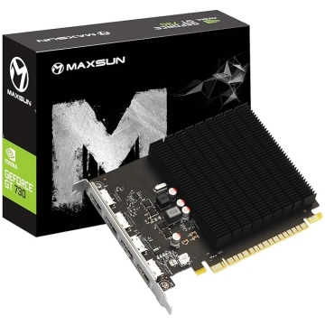 MAXSUN GeForce GT 730 4GB GDDR3 grafiskā karte, 4X