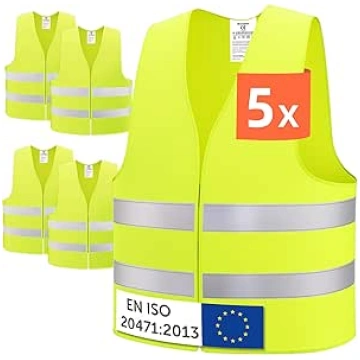 Brovamo High Visibility Vests Car Vests 5 European