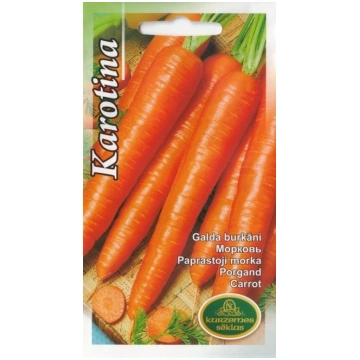 Burkāni Karotina sēklas 2gr Kurzemes sēklas