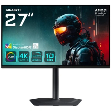 GIGABYTE MO27U2 OLED 4K UHD Gaming Monitor - 3840 