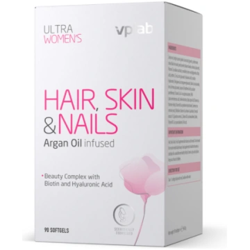 VPLAB Ultra Womens Hair, Skin&Nails mīkstās kapsul