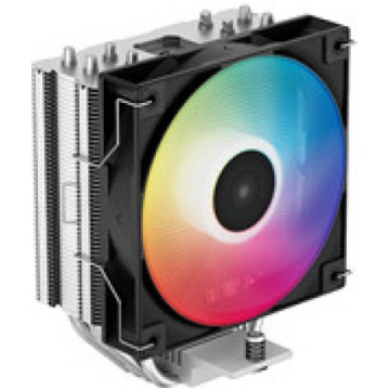 Deepcool | CPU Cooler | AG400 BK LED | Black | Int