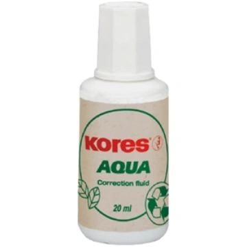 Korekcijas tepe KORES Aqua uz ūdens bāzes 20 ml 20