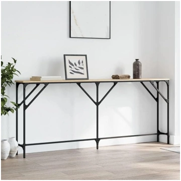 Konsolentisch Sonoma-Eiche schmal 180x23x75 cm Hol