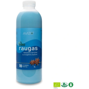 Bioloģisks zilās spirulīnas raudzēts dzēriens ar z