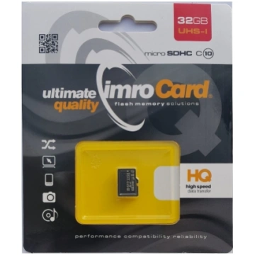 IMRO Atmiņas Karte MicroSD / 32GB / cl.10 / UHS-I 