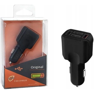 Ladowarka Vega LADOWARKA SAMOCHODOWA 4 X USB 3A CZ