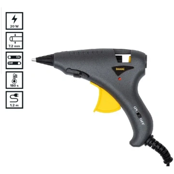 Līmes pistole Grunder HS12117-C08, 20 W, 7,2 mm