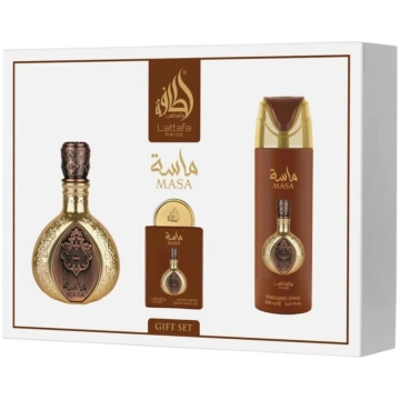 Lattafa Pride Masa Gift Set EDP smaržas 3 gab