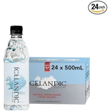 Islandes ledusūdens Premium Natural 500ml pudeles 